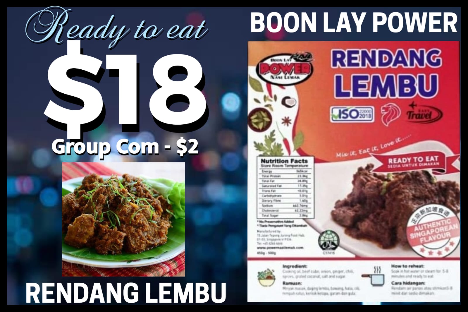 RTE RENDANG LEMBU